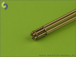 Master AM-32-029 M61 A1 Vulcan - Six-barrelled rotary 20mm cannon - turned barrels with etched barrel clamps 1/32 – imagen 5