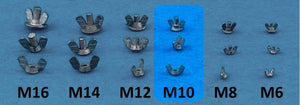 Point of no Return 1623003 Nakrętki motylkowe M10 / M10 wing nuts 1/16 – immagine 2