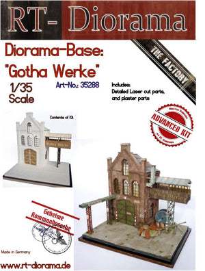 RT-Diorama 35288 Diorama-Base : &amp;quot;Gohta Werke&amp;quot; 1/35