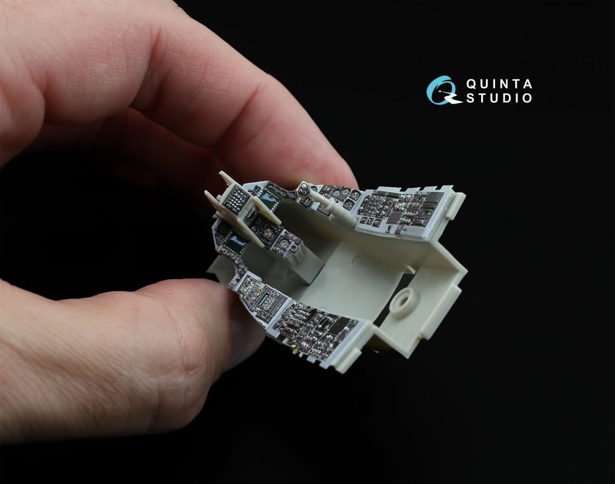 Quinta Studio QDS-32003 F-16C 3D-Printed &amp;amp; coloured Interior on decal paper ( Tamiya ) (small version) 1/32 – Bild 4