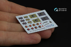 Quinta Studio QD35032 Renault AHN 3.5t 3D-Printed &amp;amp; coloured Interior on decal paper ( ICM ) 1/35 – immagine 8