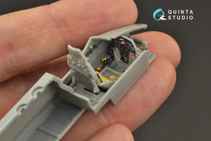 Quinta Studio QD48271 Hs 129B-2 3D-Printed &amp;amp; coloured Interior on decal paper (Hasegawa) 1/48 – immagine 7