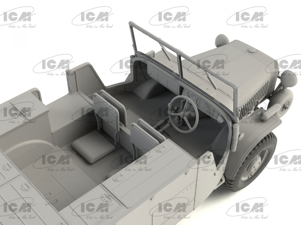 ICM 35573 Laffly (f) Typ V15T WWII German military vehicle 1/35 – Bild 6