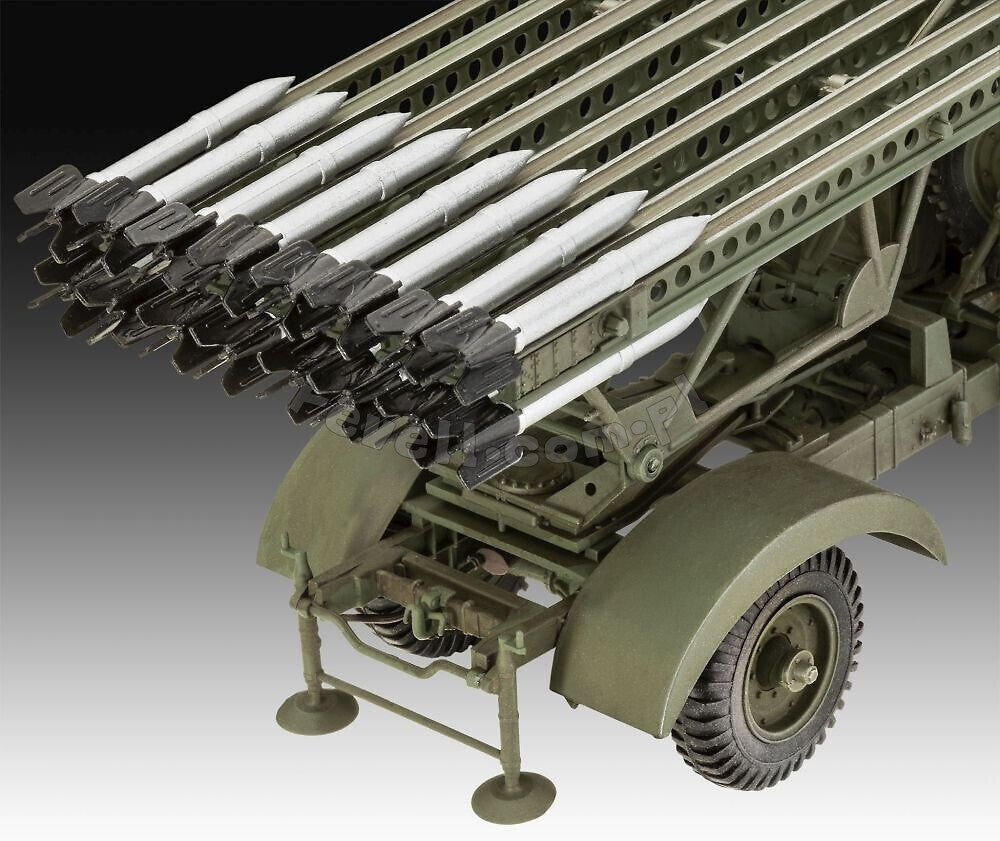 Revell 63338 W.O.T. 8 BM-13-16 Katyusha/ Cargo Model Set 1/72 – zdjęcie 6