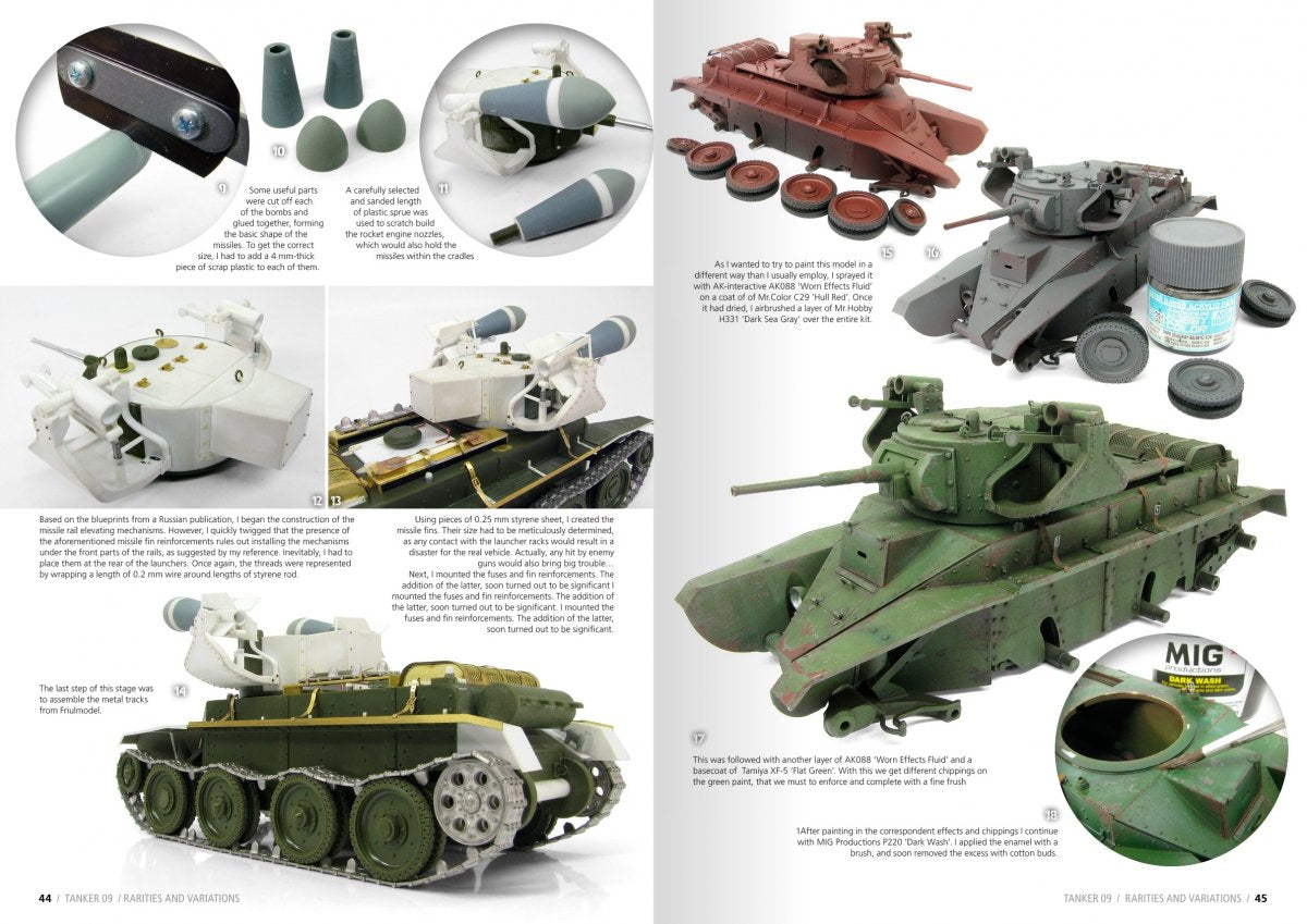 AK Interactive AK4835 TANKER ISSUE 09: RARITIES &amp;amp; VARIANTS (ENGLISH) – immagine 2