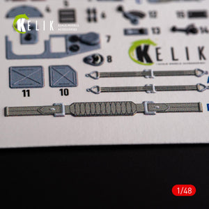 KELIK K48109 IL-2M3 - interior 3D decals for Academy/Accurate Miniatures kit 1/48 – immagine 5