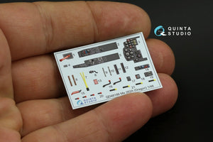 Quinta Studio QD48186 Me 262A 3D-Printed &amp;amp; coloured Interior on decal paper (for Dragon ) 1/48 – immagine 9