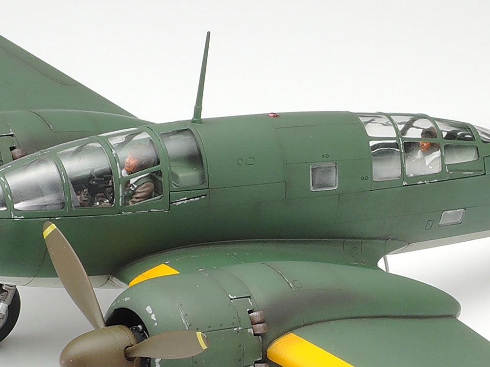 Tamiya 25217 Mitsubishi Ki-46 III Type 100 &amp;amp; 4X4 Light Vehicle Kurogane Set 1/48 – zdjęcie 4