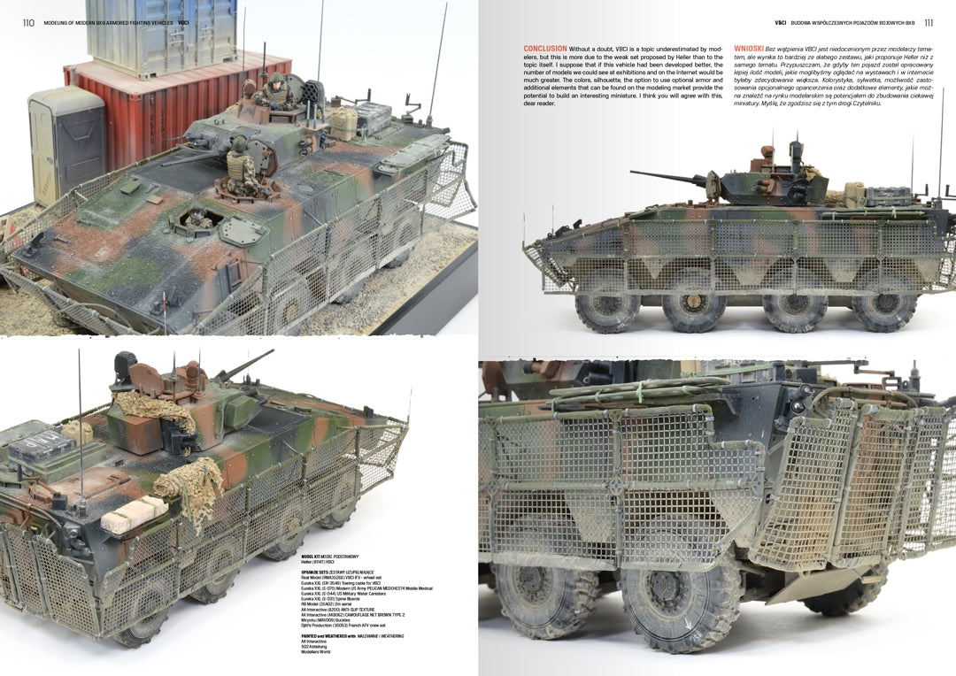 AK Interactive AK130017 MODELING MODERN ARMORED FIGHTING 8X8 VEHICLES (PL/EN) – Bild 5