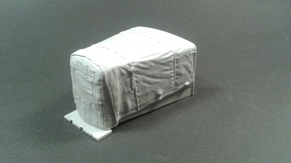 Panzer Art RE35-555 Hanomag SS100 engine deck with canvas cover 1/35 – immagine 2