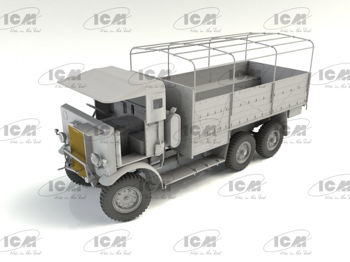 ICM 35602 WWII British Truck Leyland Retriever General Service 1/35 – immagine 4