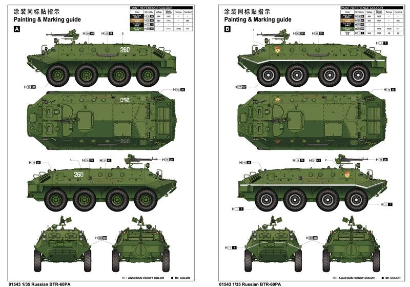 Trumpeter 01543 Russian BTR-60PA 1/35 – Bild 2