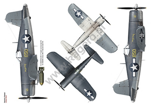 Kagero 7053 Vought F4U Corsair EN/PL – imagen 5