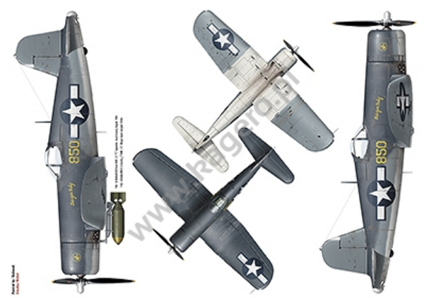 Kagero 7053 Vought F4U Corsair EN/PL – imagen 5