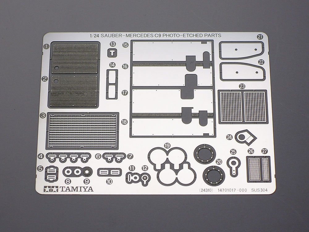 Tamiya 24359 1989 Sauber Mercedes C9 1/24 – zdjęcie 8