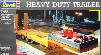 Revell 07533 Heavy Duty Trailer 1/24