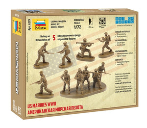 Zvezda 6279 US Marines WWII 1/72 – Bild 3