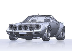 Italeri 4714 Lancia stratos HF Gr.4 Monte Carlo 1977 1/12 – imagen 13