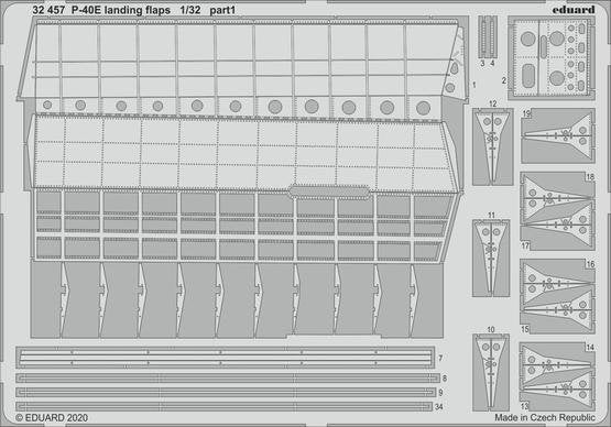 Eduard BIG33123 P-40E partie II pour Trumpeter 1/32 – image 3