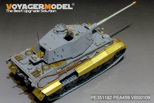 Voyager Model PE351182 WWII German King Tiger (Hensehel Turret)（For DRAGON/ZVEZDA kit） 1/35 – immagine 9