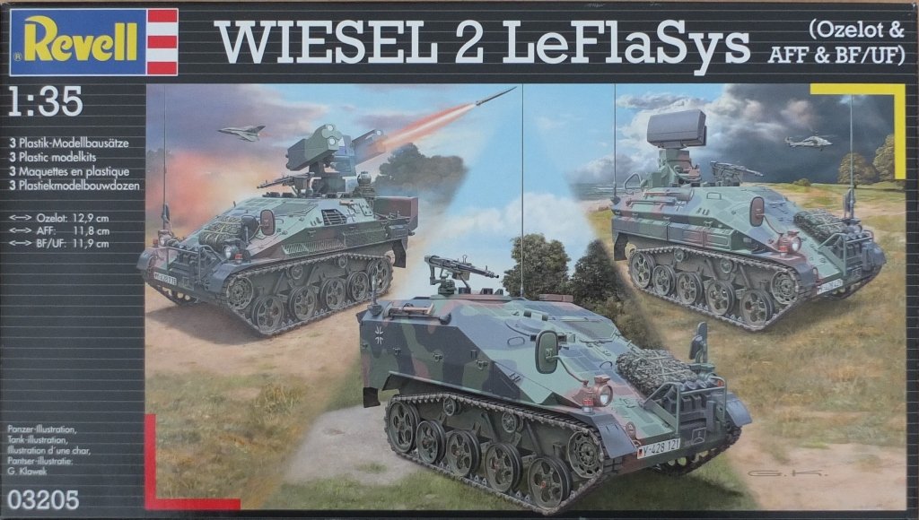 Revell 03205 WIESEL 2 LeFlaSys (Ozelot AFF &amp;amp; BF/UF) 1/35