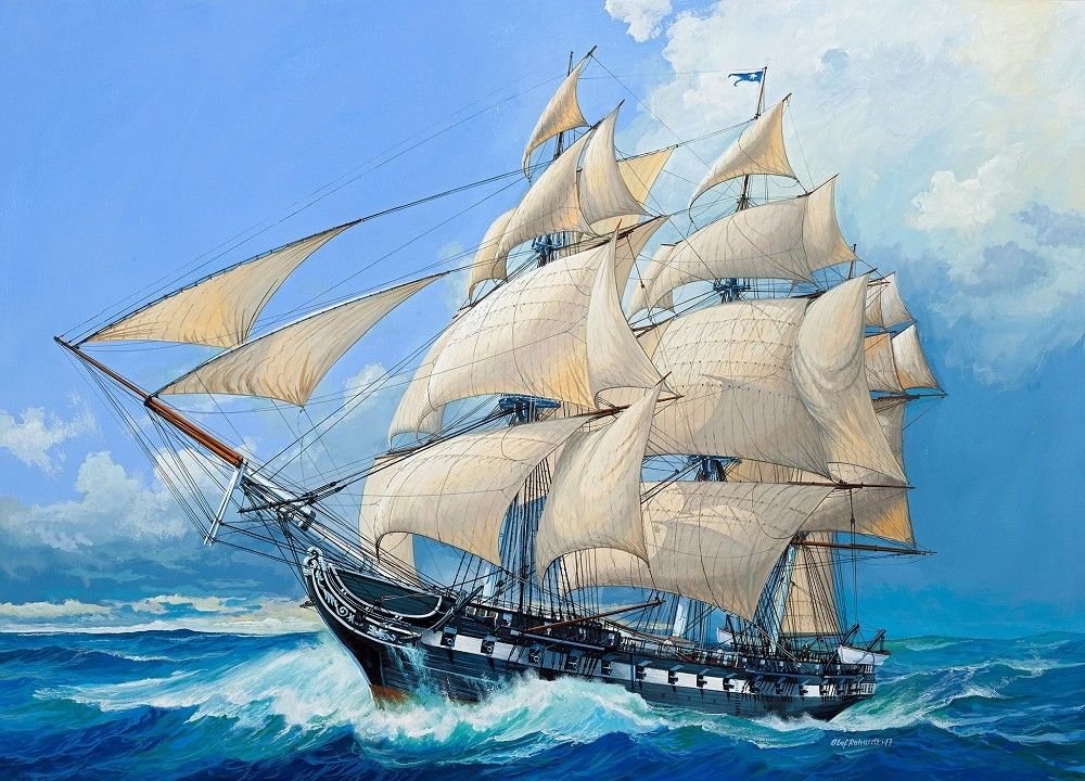 Revell 05606 USS United States 1/96 – immagine 2