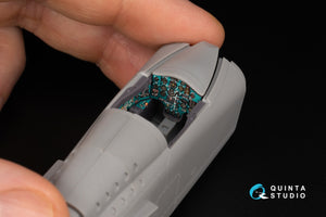 Quinta Studio QD+48557 MiG-25BM 3D-Printed &amp;amp; coloured Interior on decal paper (ICM) (with 3D-printed resin parts) 1/48 – immagine 7