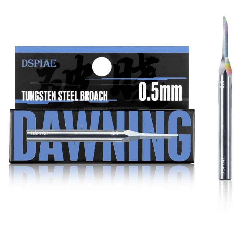 Broche de poussée DSPIAE XPB-05 en acier au tungstène Dawning 0,5 mm