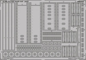 Eduard 32899 B-17E/ F bomb rack 1/32 HK MODELS – Bild 2