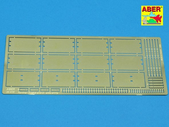 Aber 35A008 Jupes latérales pour Panther Ausf.A, D, Bergepanther (1/35)