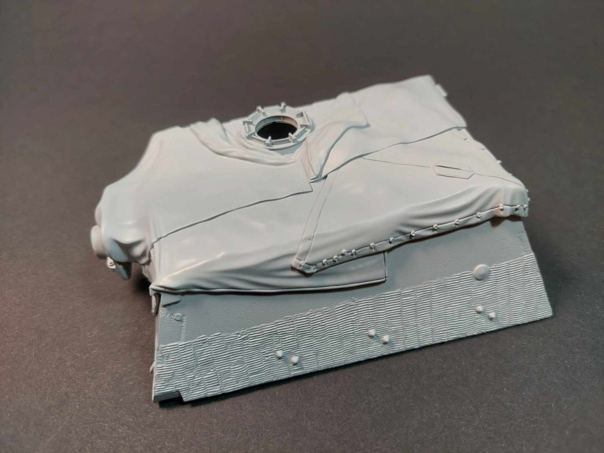 Panzer Art RE35-752 Elefant"coque supérieure avec bâche en toile 1/35 
