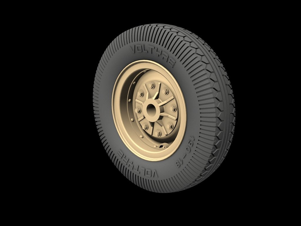 Panzer Art RE35-143 Drive wheels for Sd.Kfz 11 &amp;amp;251 (Commercial Pattern ) 1/35 – immagine 2