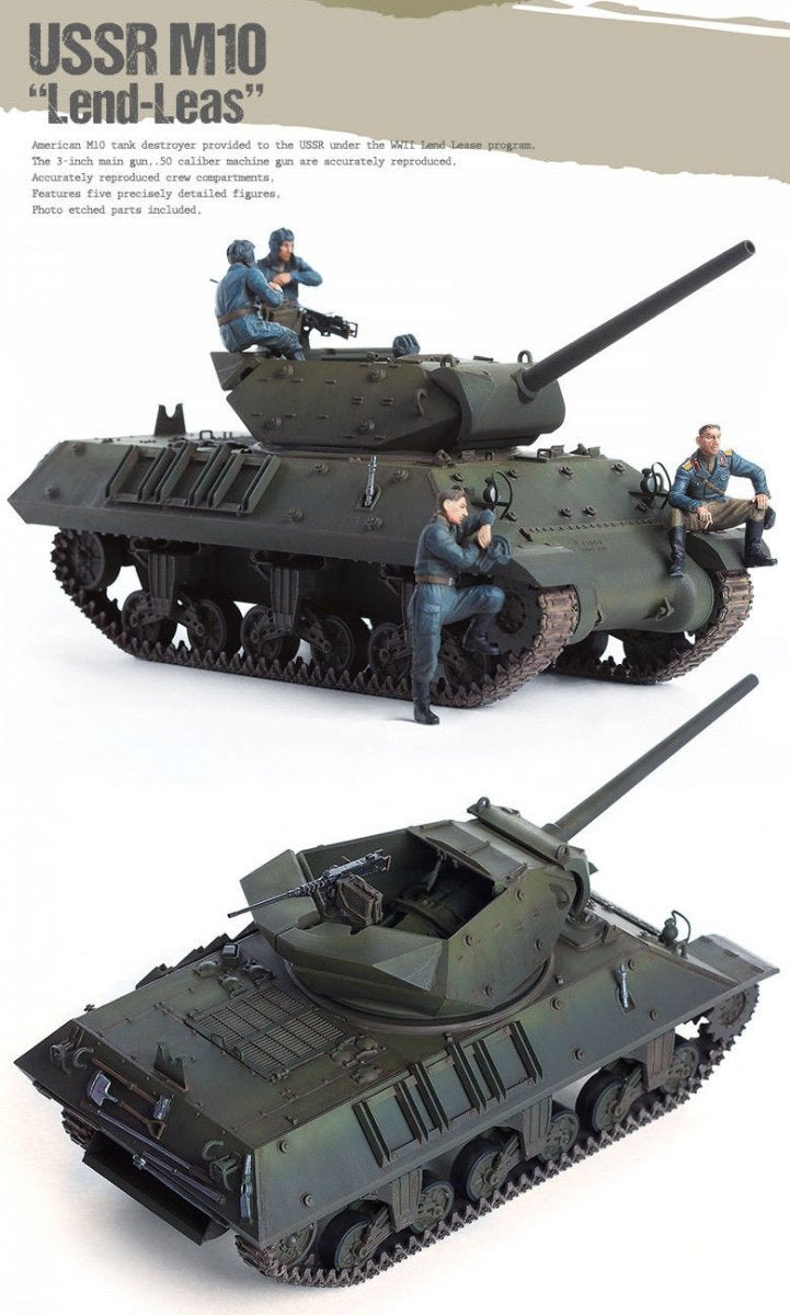 Academy 13521 USSR M10 Lend Lease 1/35 – zdjęcie 3