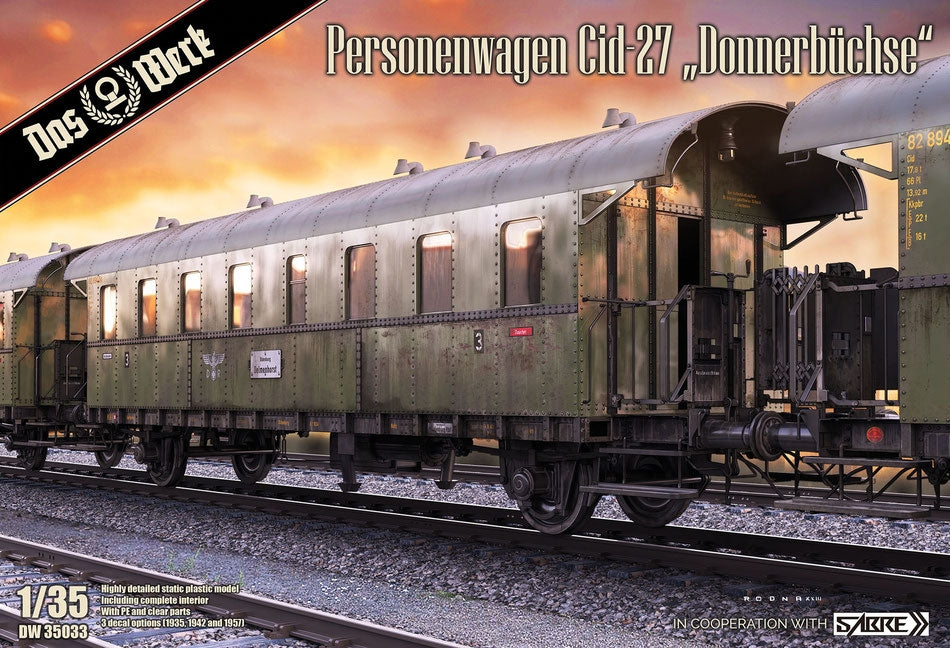 Das Werk DW35033 Personenwagen Cid-27 "Donnerbüchse" 1/35