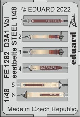 Eduard BIG49339 D3A Val HASEGAWA 1/48 – imagen 4
