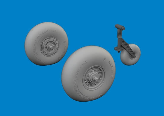 Eduard 6481042 SM.79 wheels FLASHBACK 1/48 – immagine 2