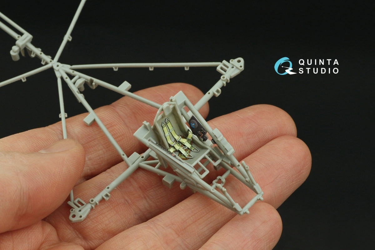 Quinta Studio QD48529 Horten Ho 229 3D-Printed &amp;amp; coloured Interior on decal paper (Zoukei Mura SWS) 1/48 – immagine 6