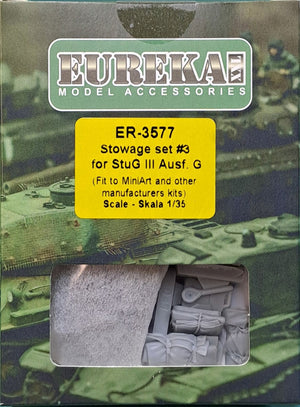 Eureka XXL ER-3577 StuG III Ausf.G - Stowage Set#3 (For Miniart, Dragon, Das Werk, Takom, RFM Kits) 1/35 – Bild 2