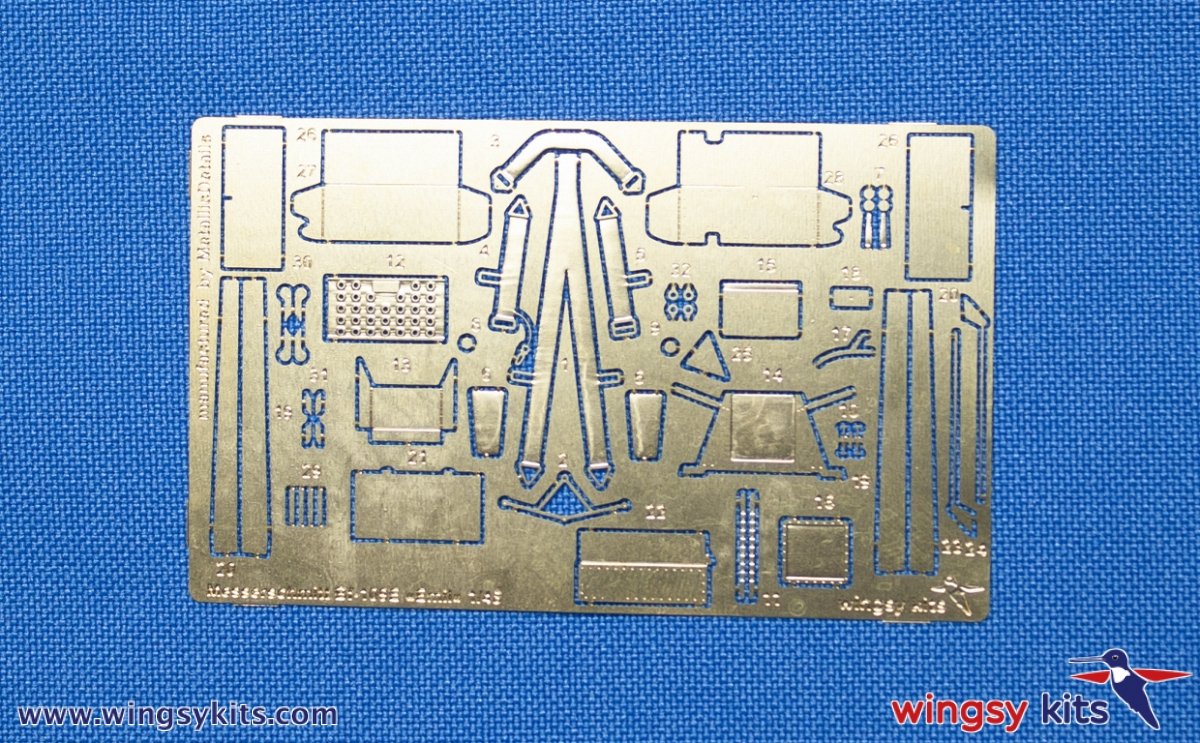 Wingsy Kits D5-08 German WWII Fighter MESSERSCHMITT Bf 109 E-3 1/48 – zdjęcie 10