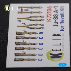 KELIK K72106 Ju-88 A-1 interior 3D decals for Revell kit 1/72 – immagine 10
