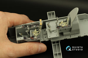 Quinta Studio QD32160 Do 335A-10 3D-Printed &amp;amp; coloured Interior on decal paper (HK models) 1/32 – zdjęcie 17