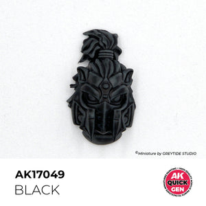 AK Interactive AK17049 BLACK – QUICK GEN COLOR 18ml