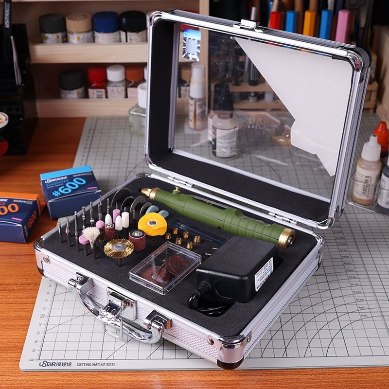 U-Star UA-91635 Mini Charging Type Grinding Machine Set - szlifierka ręczna – immagine 5