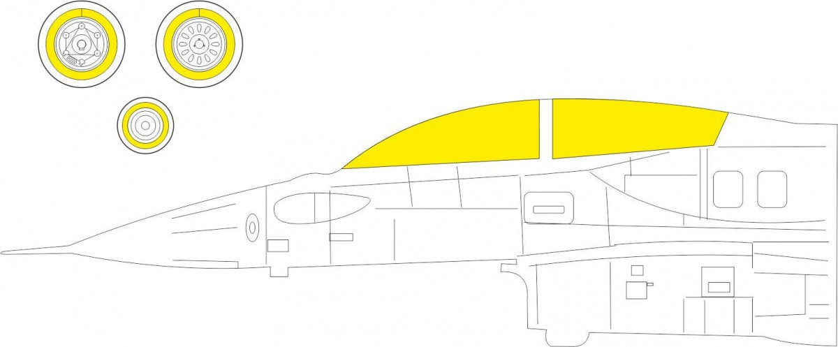Eduard 644238 F-16D Block 40 LööKplus KINETIC MODEL 1/48 – image 7