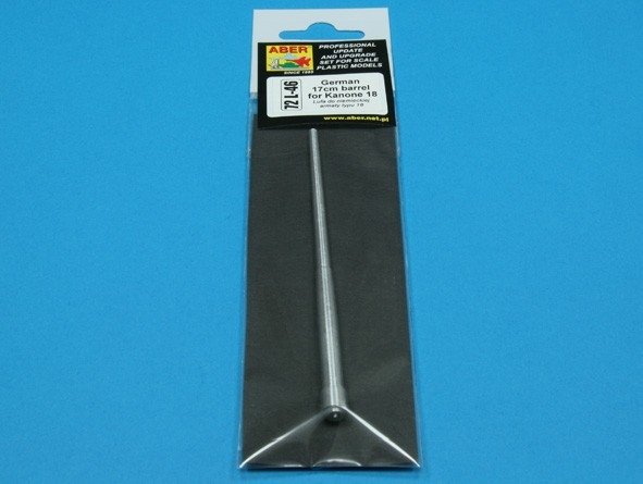 Aber 72L-46 Lufa 17cm do niemieckiej armaty typu18 / German 17cm barrel for Kanone 18 1/72 – immagine 5