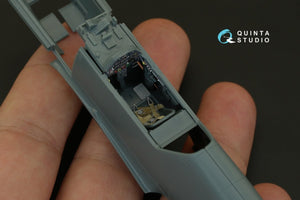 Quinta Studio QD48086 Bf 109E-1/E-3 3D-Printed &amp;amp; coloured Interior on decal paper (for Eduard kit) 1/48 – imagen 7