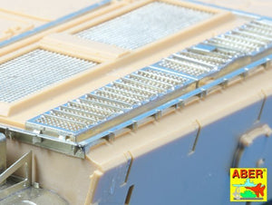 Aber 35G28 Grilles for Russian tank T-55 also Tiran 5 1/35 – immagine 7