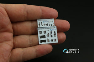 Quinta Studio QD72073 F-35A 3D-Printed &amp;amp; coloured Interior on decal paper (Italeri/Zvezda) 1/72 – Bild 6