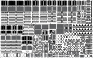 Pontos 27001F1 BISMARCK 1941 Detail Up Set Advanced 1/200 – Bild 8