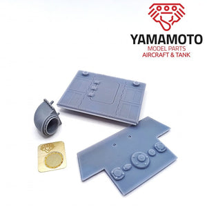 Turbine à gaz Yamamoto YMP3514 GT101 pour kit E-50/E-75 1/35 – image 3